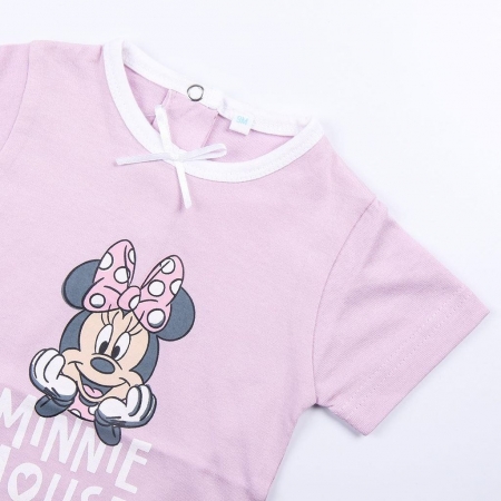 Φορμάκι μωρού Minnie Mouse ροζ 3-12 μηνών - ΚΩΔ:2200008946-BB