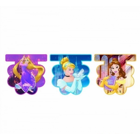 Σημαιάκια πριγκίπισσες Disney 2.3m - ΚΩΔ:87883-BB