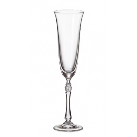 Ποτήρι σαμπάνιας από κρύσταλλο Βοημίας 25.5X6.5cm - ΚΩΔ:PARUSFLUTE-G