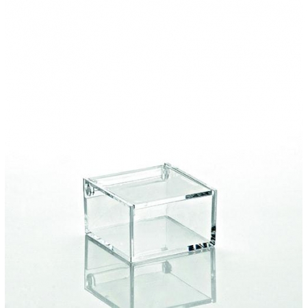 Κουτάκι PVC τετράγωνο 5X5X3cm - ΚΩΔ:209-9150-MPU