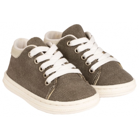 Παπουτσακια Babywalker Υφασματινο Δετο Sneaker - Ζευγαρι - ΚΩΔ:Bs3029-Bw
