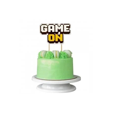 Topper τούρτας Game On 14.5cm - ΚΩΔ:PF-DTGO-BB