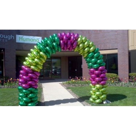 Αδιάβροχο longlife μπαλόνι πράσινο για γιρλάντα 45cm - ΚΩΔ:207FF08-BB