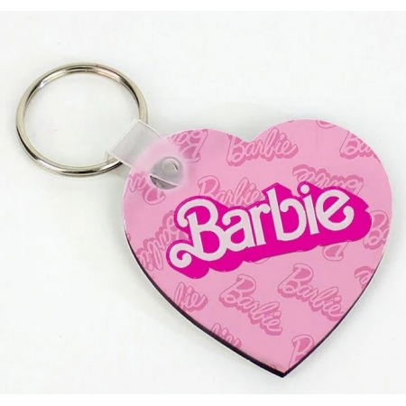 Μπρελόκ καρδιά Barbie 5.7X6.3cm - ΚΩΔ:SUB1007613-12-BB