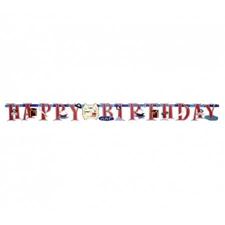 Διακοσμητικο Banner 'Happy Birthday' - ΚΩΔ:129878-Bb