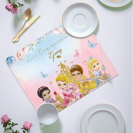 Χάρτινο σουπλά τραπεζιού Baby Πριγκίπισσες Disney - ΚΩΔ:D1406-172-BB