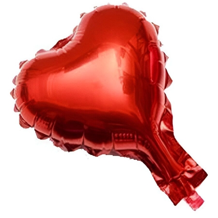Μπαλονι Foil 5"(12Cm) Mini Shape Καρδια Κοκκινη – ΚΩΔ.:207129-Bb