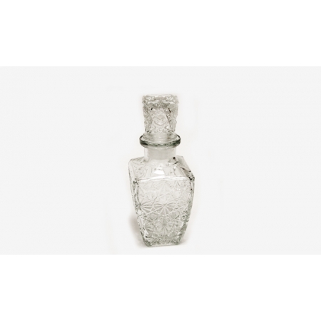 Γυάλινο μπουκάλι διαμάντι ανάγλυφο 500ml 19.5X7.5cm - ΚΩΔ:503301
