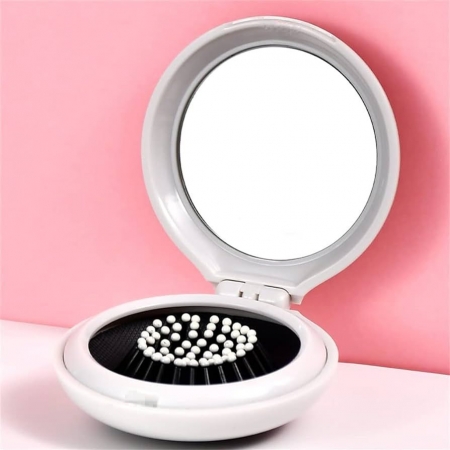 Καθρεφτάκι με χτενάκι - BlackPink με όνομα 6.5cm - ΚΩΔ:2092303-2-BB