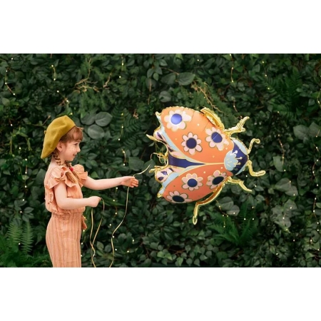 Μπαλόνι foil 87X75cm πορτοκαλί πασχαλίτσα - ΚΩΔ:FB154-BB