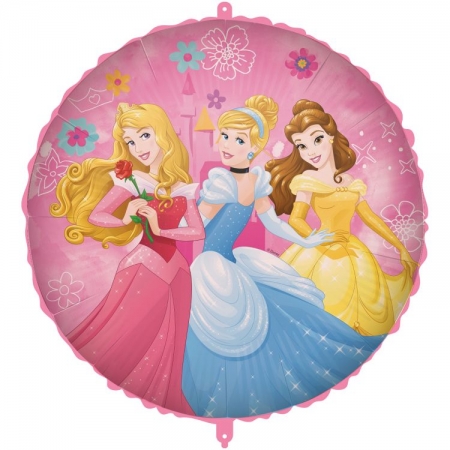 Μπαλόνι foil 45cm ροζ Πριγκίπισσες Disney - ΚΩΔ:93854-BB