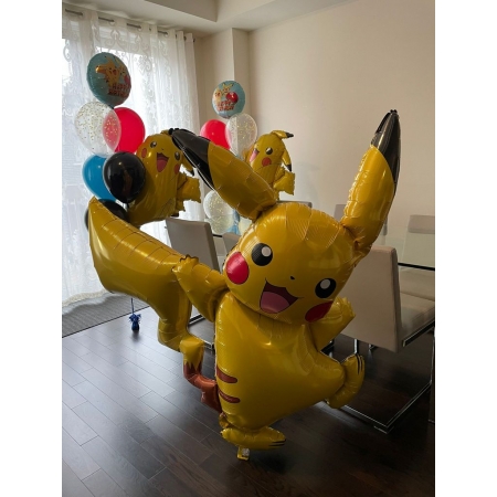 Μπαλόνι foil 144X132cm airwalker Pikachu Pokemon - ΚΩΔ:34084-BB