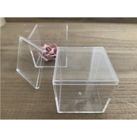 Κουτι Τετραγωνο Plexiglass 7.5X7.5X4Cm- ΚΩΔ:Rn0000B87-Rn