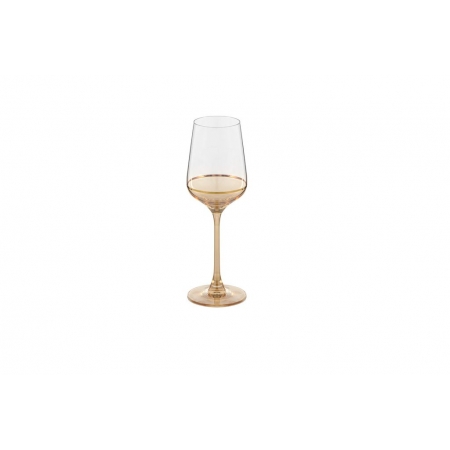 Ποτήρι κρασιού Charisma με χρυσές λεπτομέρειες 350mL - ΚΩΔ:CHARISMA-WINE-G