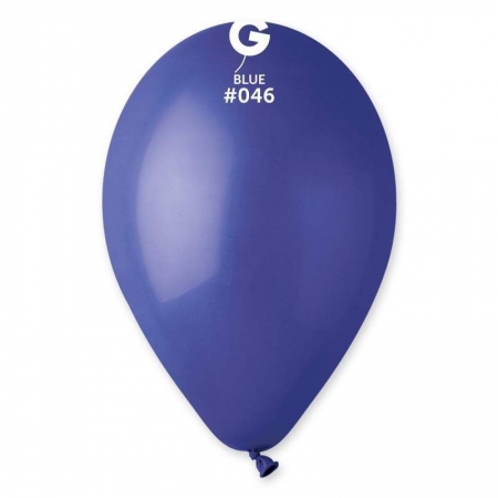 Μπαλόνια latex 13cm μπλε royal - ΚΩΔ:1360546-10-BB