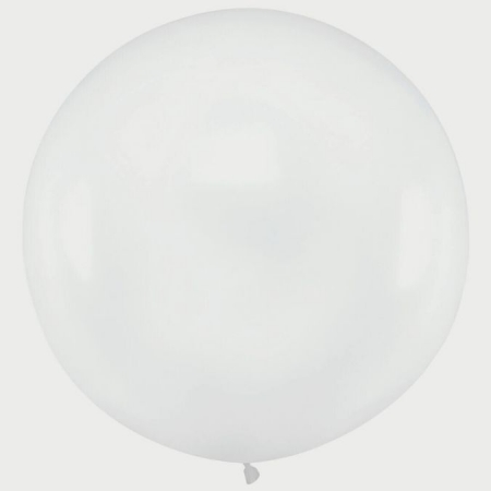 Μπαλόνι latex 100cm διάφανο παστέλ - ΚΩΔ:OLBO-038-BB