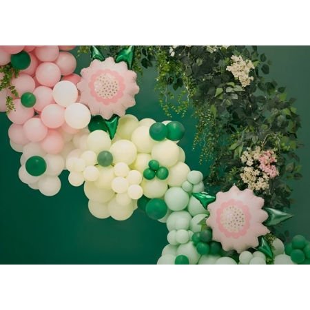 Μπαλόνι foil 70X62cm ροζ λουλούδι - ΚΩΔ:FB135-BB