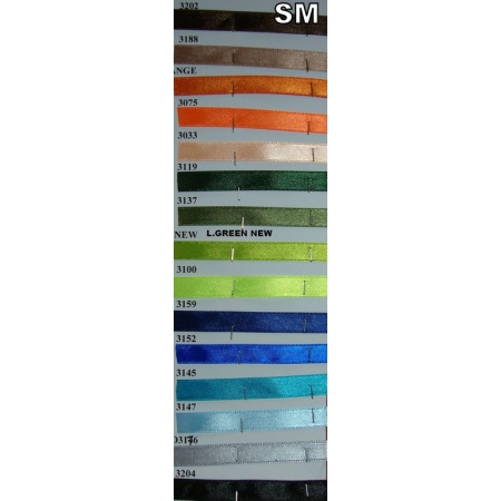 Κορδελες Σατεν Διπλης Οψης 15Mm Σε Ολα Τα Χρωματα - 45,72 Μετρα - ΚΩΔ: 2520050