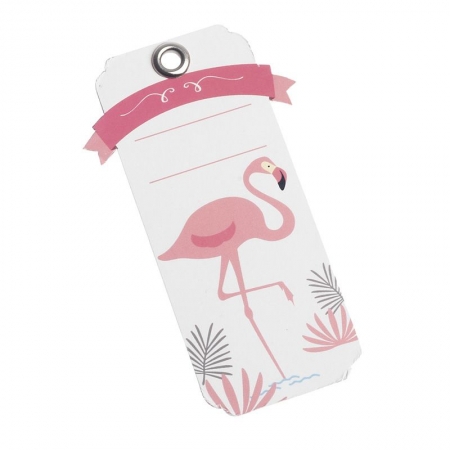 Χάρτινη Ετικέτα Flamingo - ΚΩΔ:81535-Pr