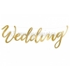 Διακοσμητικη Γιρλαντα Γαμου Wedding Χρυσο 16.5X45Cm - ΚΩΔ:Grl38-019-Bb