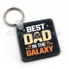 Μπρελόκ - Best Dad In The Galaxy 5.7cm - ΚΩΔ:SUB1007811-7-BB