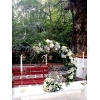 Στολισμός Γάμου και Candy Bar σε λευκό και χρυσό - Παρεκκλήσι Αγίας Παρασκευής - Παλαιόκαστρο - ΚΩΔ:LN-3007