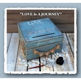 Κουτι Ευχων Love Is A Journey - ΚΩΔ:Journey-Box-Bm