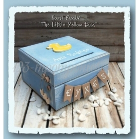 Κουτι Ευχων Κιτρινο Παπακι - ΚΩΔ:Duck-Box-Bm