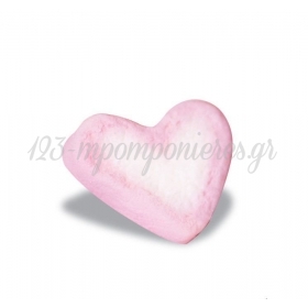 Μαρσμελοους Καρδιες Ροζ - Λευκο ΚΩΔ: 31105-Cr