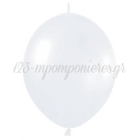 Σατεν Λευκα Μπαλονια Για Γιρλαντα 6΄΄ (15Cm)  – ΚΩΔ.:13506405L-Bb