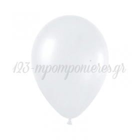 Λευκα Περλε Μπαλονια 5΄΄ (12,7Cm) Latex – ΚΩΔ.:13506405-Bb
