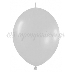 Σατεν Ασημι Μπαλονια Για Γιρλαντα 12΄΄ (30Cm) – ΚΩΔ.:13512481L-Bb