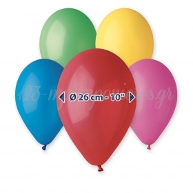 Πολυχρωμα Μπαλονια 9΄΄ (25Cm) Latex – ΚΩΔ.:1360900-Bb