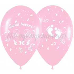 Ροζ Μπαλονια «Sweet Tweens» 12'' (30Cm) – ΚΩΔ.:13512364-Bb