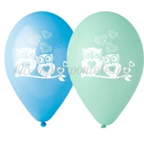Τυπωμενα Μπαλονια Μπλε-Βεραμαν Latex Κοο Κοο 12΄΄ (30Cm) – ΚΩΔ.:13512477B-Bb