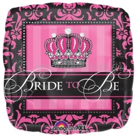 Μπαλονι Foil Για Batchelor Party Κορωνα "Bride To Be" 18'' – ΚΩΔ.:524549-Bb