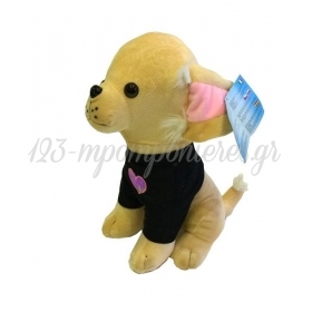 Λουτρινο Σκυλακι Poodle Με Μπλουζα 29Cm - ΚΩΔ:07Jsl1529-2-Bb