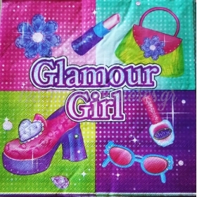 Χαρτοπετσετες Glamour Girl - ΚΩΔ:34503103-Bb