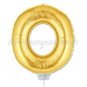Μπαλονι Foil Χρυσο 40Cm Γραμμα O – ΚΩΔ.:526Lg1615-Bb