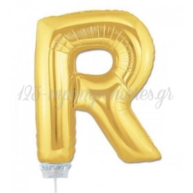 Μπαλονι Foil Χρυσο 35Cm Γραμμα R – ΚΩΔ.:526Lg1618-Bb
