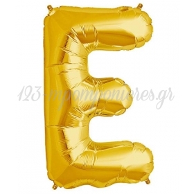 Μπαλονι Foil Χρυσο 101Cm Γραμμα E – ΚΩΔ.:530Lgg-Bb