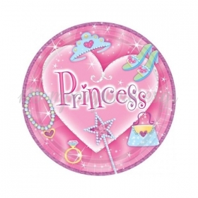 Χαρτινα Πιατα Μικρα Princess 17.7Cm - ΚΩΔ:549754-Bb