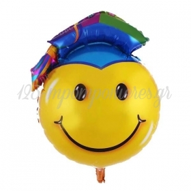 Μπαλονι Foil 50,5X72Cm Για Αποφοιτηση Super Shape Φατσουλα Με Καπελο – ΚΩΔ.:207108-Bb