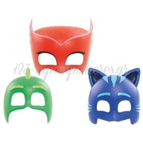 Μασκες Παρτυ Pj Masks Σε 3 Χρωματα - ΚΩΔ:P25973-Bb