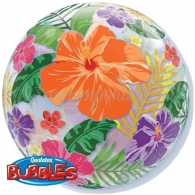 Μπαλονι Foil 22"(56Cm) Λουλουδια Bubble Μονο – ΚΩΔ.:13761-Bb