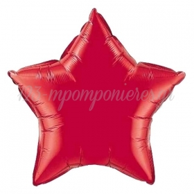 Μπαλονι Foil 18"(46Cm) Αστερι Κοκκινο – ΚΩΔ.:530584-Bb