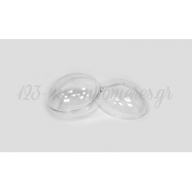 Αυγο Ακρυλικο Διαφανο 6.3X4.5Cm - ΚΩΔ:506178