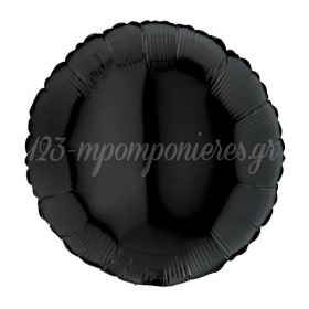 Μπαλονι Foil 18"(45Cm) Στρογγυλο Μαυρο – ΚΩΔ.:18104K-Bb