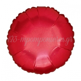 Μπαλονι Foil 18"(45Cm) Στρογγυλο Κοκκινο – ΚΩΔ.:206118-Bb