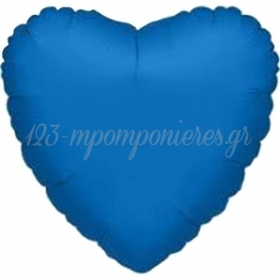 Μπαλονι Foil 31"(78Cm) Καρδια Μπλε – ΚΩΔ.:206146-Bb
